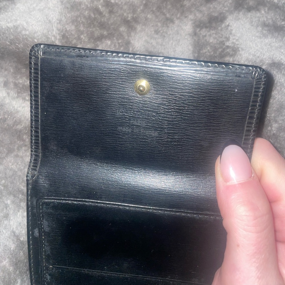 AUTHENTIC Louis Vuitton Epi Leather wallet black - Picture 2 of 5